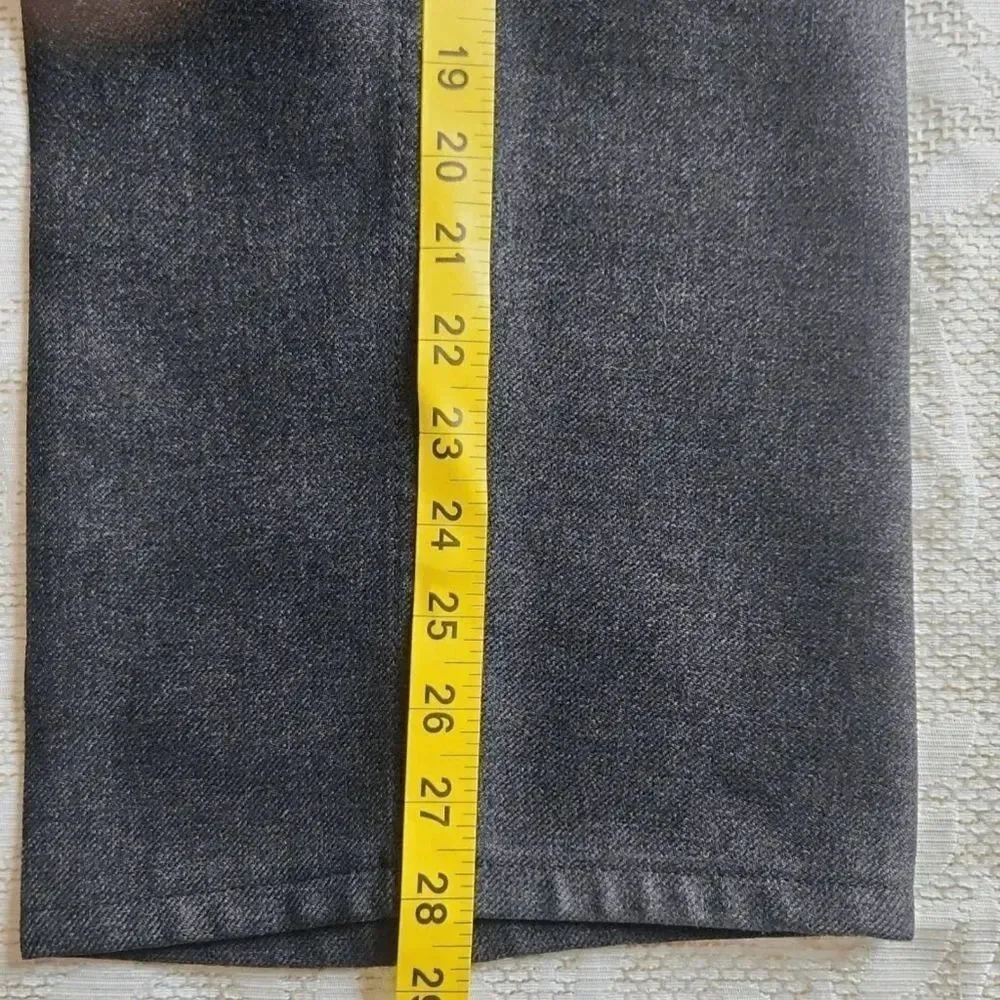 P31 Wrangler Mens Gray Polyester Trousers Size 38x29 NWOT